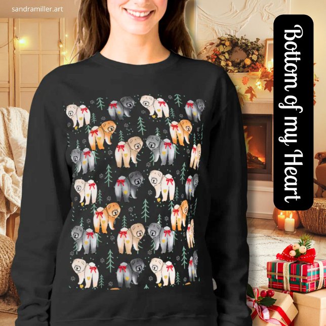 BOTTOM OF MY HEART Chow black shirts T Shirt (Skapare uppladdad)