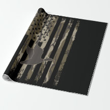 Bottomland Camo Anka Hunting American Flagga Fören