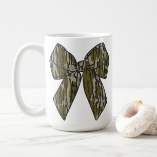 Bottomland Camo Bow Camo Coquette Bow Hunting Girl Kaffemugg