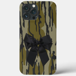 Bottomland Camo Cute Bow Ribbon for Women & Girls