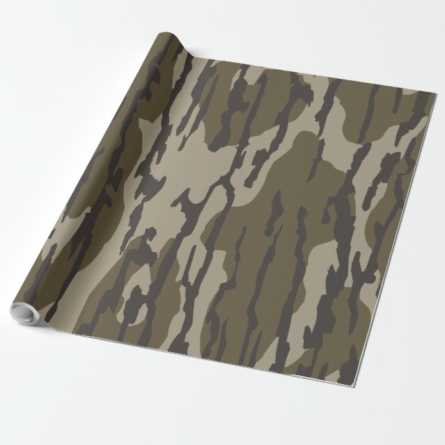 Bottomland Camo Old school Camouflage Presentpapper (Utrullad)