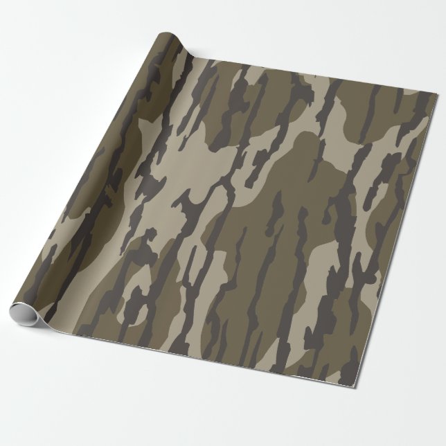 Bottomland Camo Old school Camouflage Presentpapper (Utrullad)