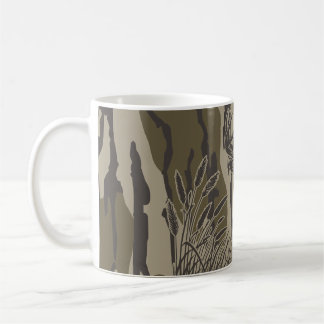 Bottomland camo whitetail hjort buck (jaktkamera) kaffemugg