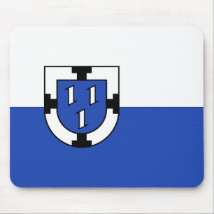 Bottrop stad emblem flagga Tyskland symbol skylt v Musmatta