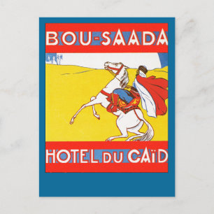 Bou-Saada Hotel Du Caid Vykort