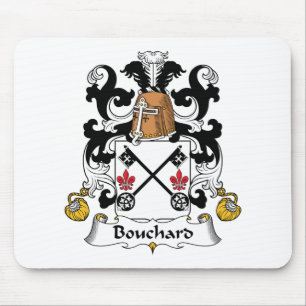 Bouchard familjvapensköld musmatta