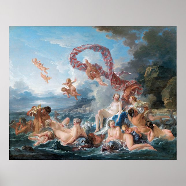 Boucher's Triumph of Venus Poster (Framsidan)