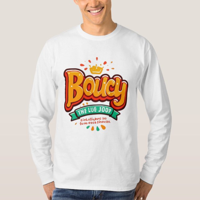 Boucy Krona Roligt Tee (Framsida)