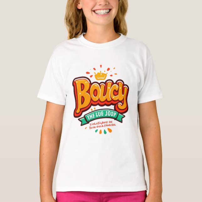 Boucy Krona Roligt Tee (Framsida)