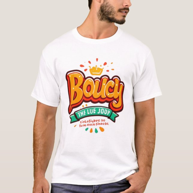 Boucy Krona Roligt Tee (Framsida)
