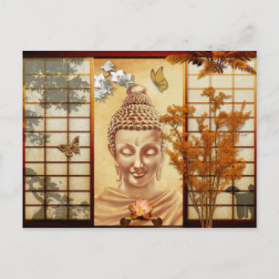 Bouddha inspiration vykort