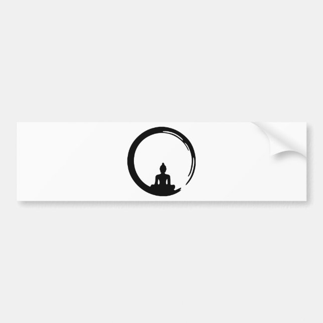 Bouddha silent bildekal (Framsidan)
