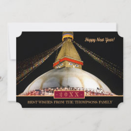 Boudhanath Stupa & Gott nytt år! Kort /20XX