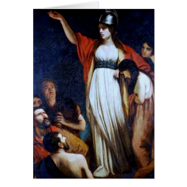 Boudica Hälsningskort (Framsidan)