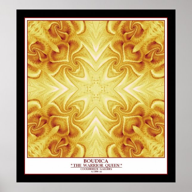 BOUDICA - WARRIOR QUEEN POSTER (Framsidan)