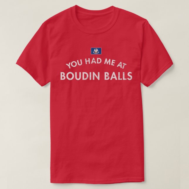 Boudin Bollar Cajun Deep Fried Gris Sause Louisia T Shirt (Design framsida)
