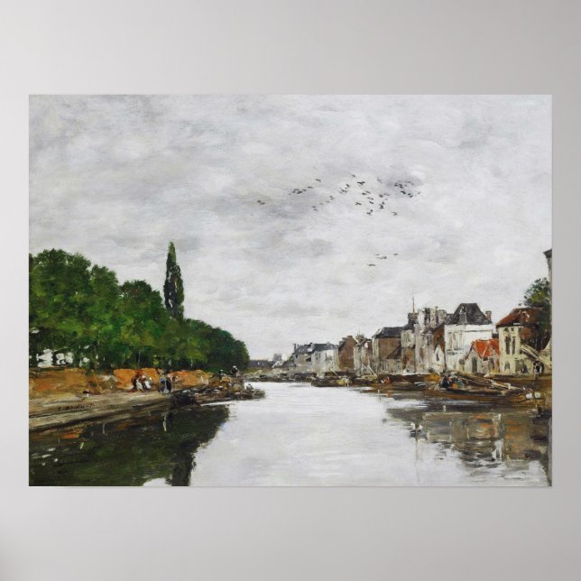 Boudin - Bruxelles on Channel 1871 Poster (Framsidan)