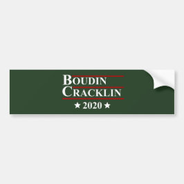 Boudin Cracklin 2020 Roligt Louisiana Cajun Val Bildekal