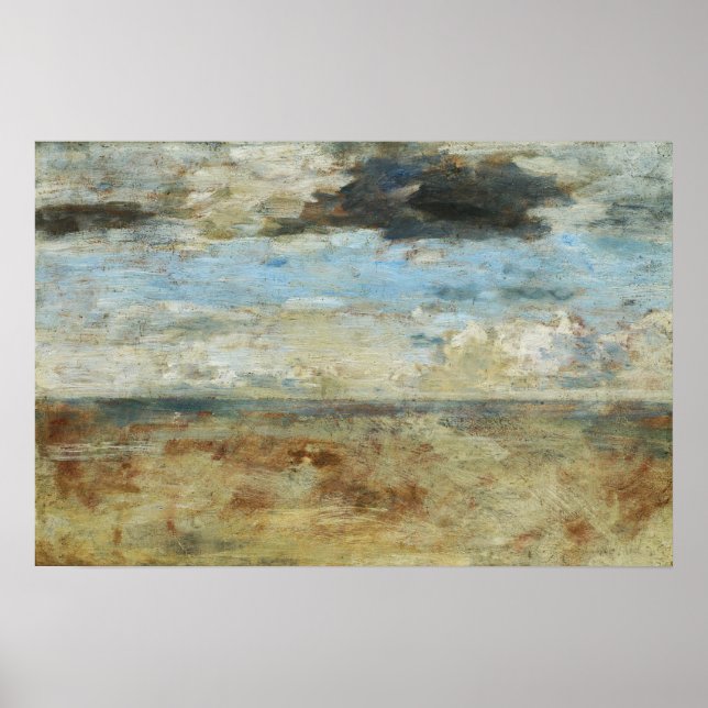 Boudin - Himlar (Studie) Poster (Framsidan)