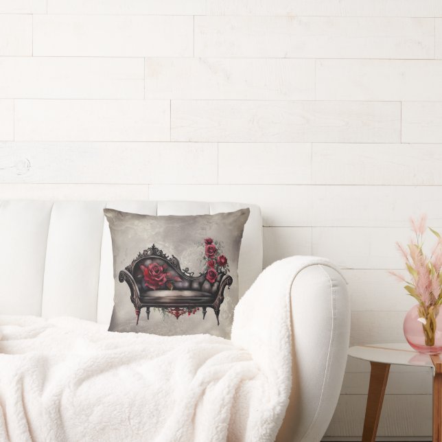 Boudoir Chaise | Victorian Fainting Lounger Couch Kudde (Soffa)