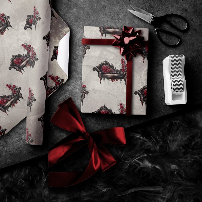 Boudoir Chaise | Victorian Fainting Lounger Couch Presentpapper (Skapare uppladdad)