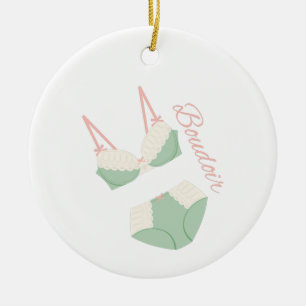 Boudoir Julgransprydnad Keramik