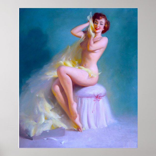Boudoir Pinup Poster (Framsidan)