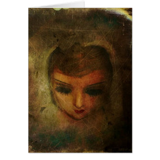 Boudoirdocka Hälsningskort