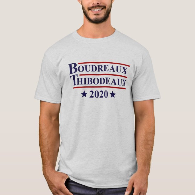 Boudreaux & Thibodeaux 2020 Louisiana T Shirt (Framsida)