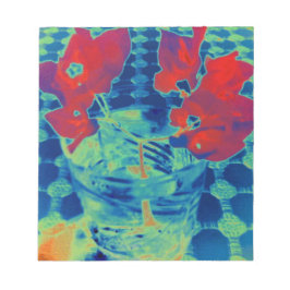 bougainville-bild anteckningsblock