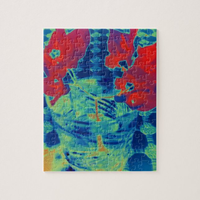 bougainville-bild pussel (Vertikal)