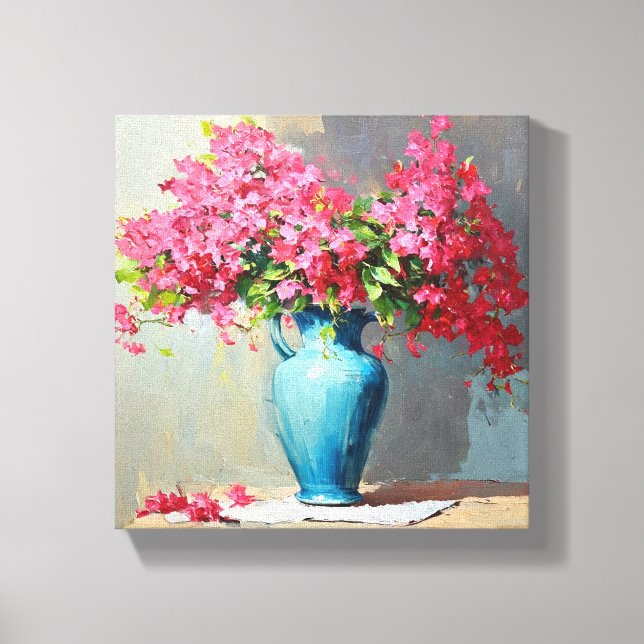 Bougainville Canvas Art Wall Decor (Framsida)