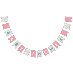 Bougainvillea Baby Shower Vimplar