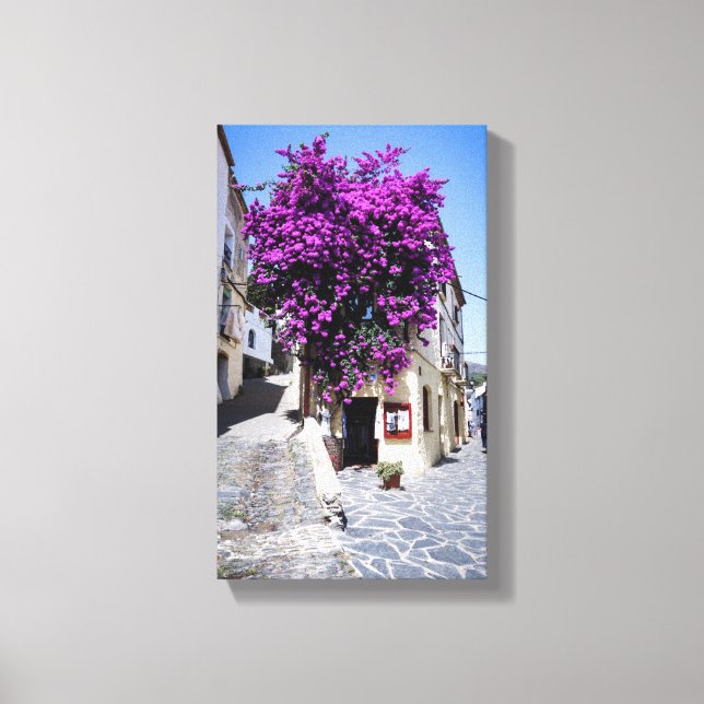 Bougainvillea Canvastryck (Framsida)
