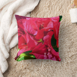 Bougainvillea Closeup Dekorativ kudde