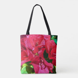 Bougainvillea Closeup Tote Tygkasse
