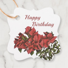 Bougainvillea Gift / Favor Tags Gåvor Etiketter
