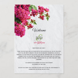 Bougainvillea Grekiska ön Bröllop Itinerary Program