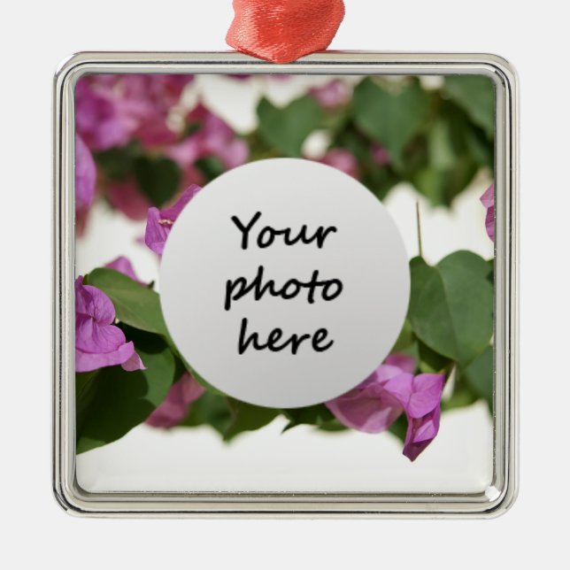 Bougainvillea Julgransprydnad Metall (Framsidan)