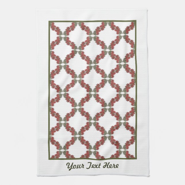 Bougainvillea Kitchen Towel Kökshandduk (Vertikal)