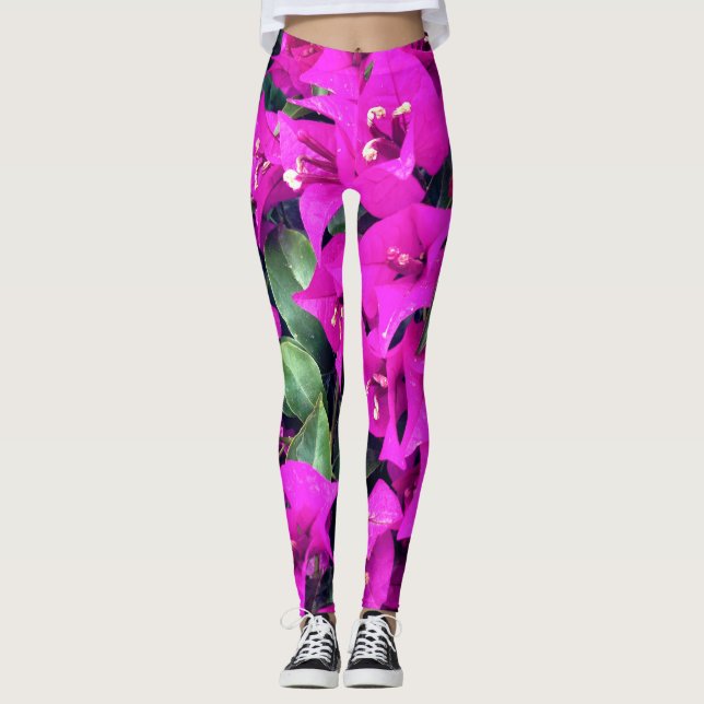 Bougainvillea Leggings (Framsida)