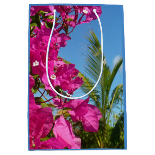 Bougainvillea och den tropiska naturområdet Handfl