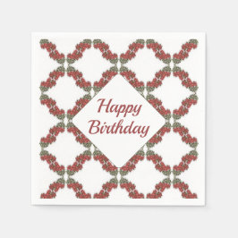 Bougainvillea Papper Napkins Pappersservett