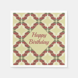 Bougainvillea Papper Napkins Pappersservett