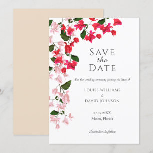 Bougainvillea Spara datuminbjudan Inbjudningar