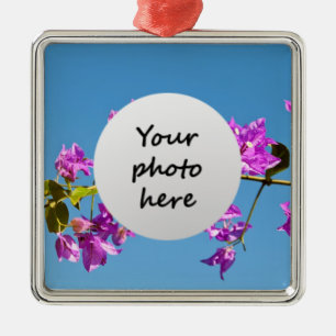Bougainvilleablommor Julgransprydnad Metall