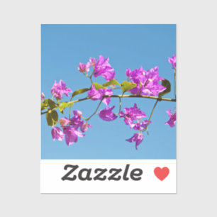 Bougainvilleablommor Klistermärken