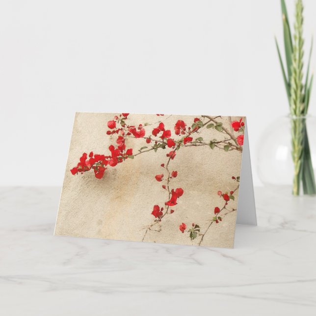 Bougainvilleakort Kort (Framsida)