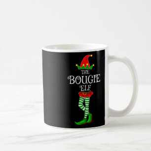 Bougie Elf-familjen som matchar Julafton Funny Ide Kaffemugg