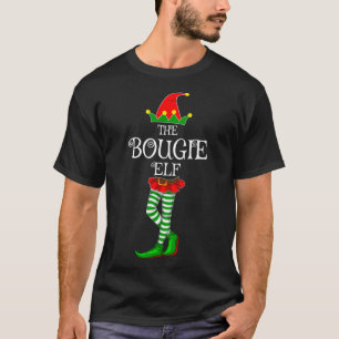 Bougie Elf-familjen som matchar Julafton Funny Ide T Shirt